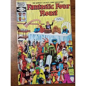 Fantastic Four Roast #1 VF+ (1982 Marvel Comics) Comedy Parody Fred Hembeck